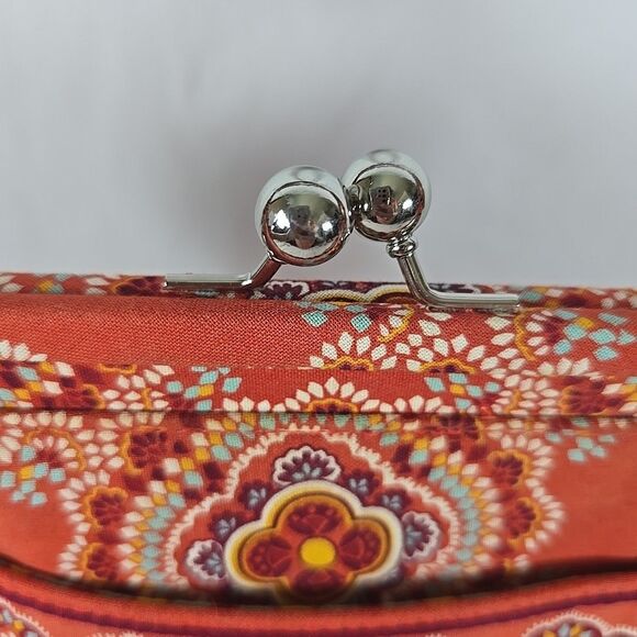 Vera Bradley Alice Shoulder Bag in Paprika Kisslock Clasp Closure - Picture 5 of 9